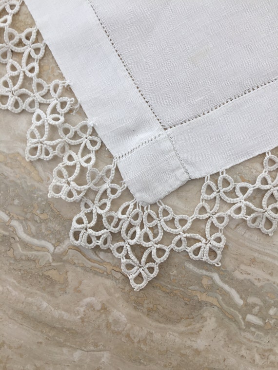 Linen Dresser Scarf Etsy