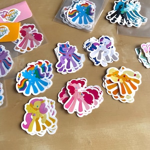 ponystickers manen zes