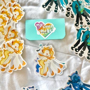 pony stickers villains (pack of three)