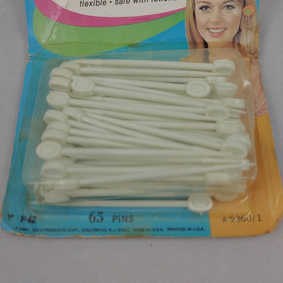Solo Unbreakable Hair Roller Pins Ex Long 65 Pins… - image 3