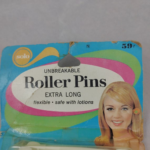 Solo Unbreakable Hair Roller Pins Ex Long 65 Pins… - image 2