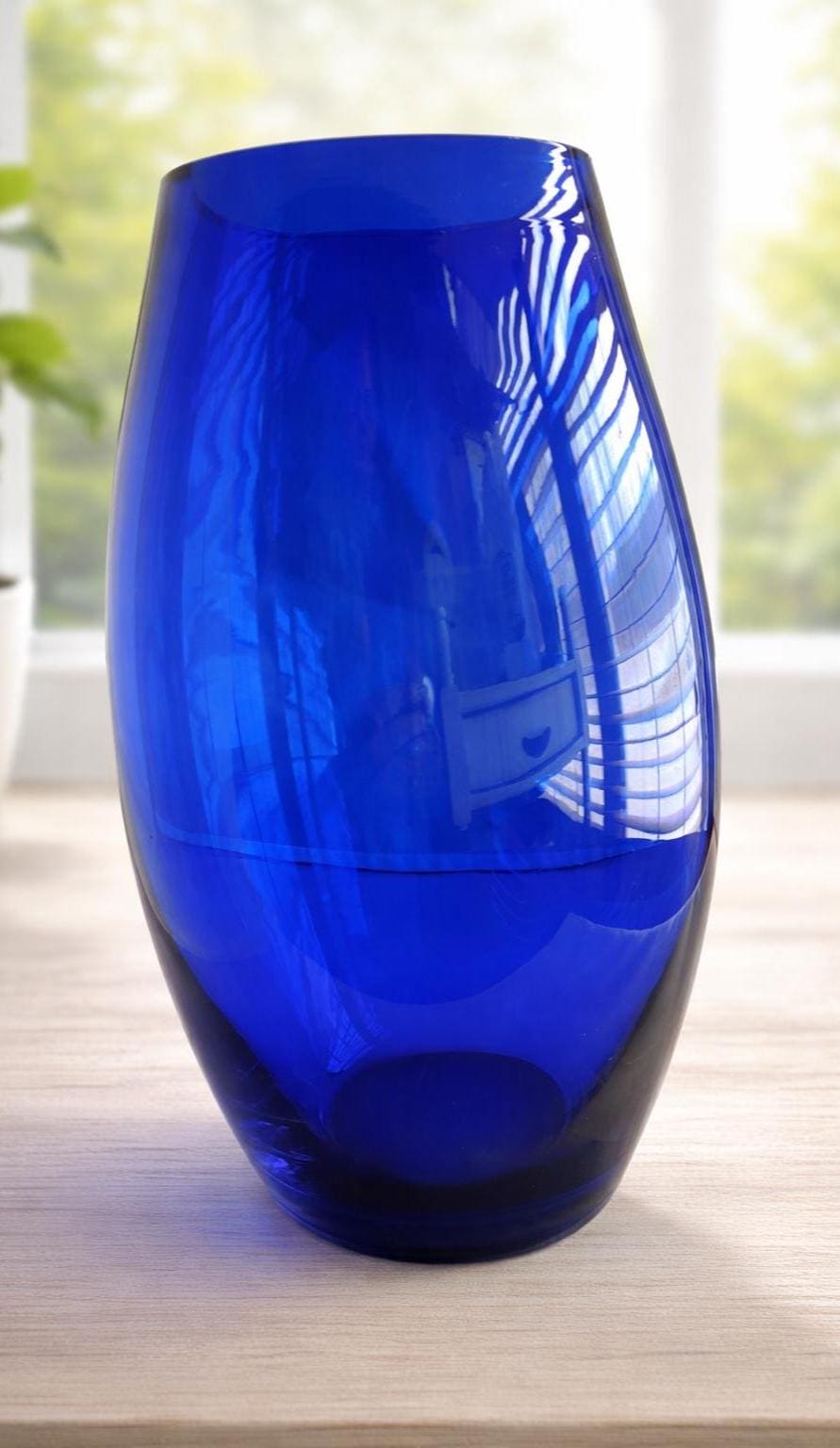 ガラス花瓶　ポーランド製 Poland glass vase - Etsy 日本
