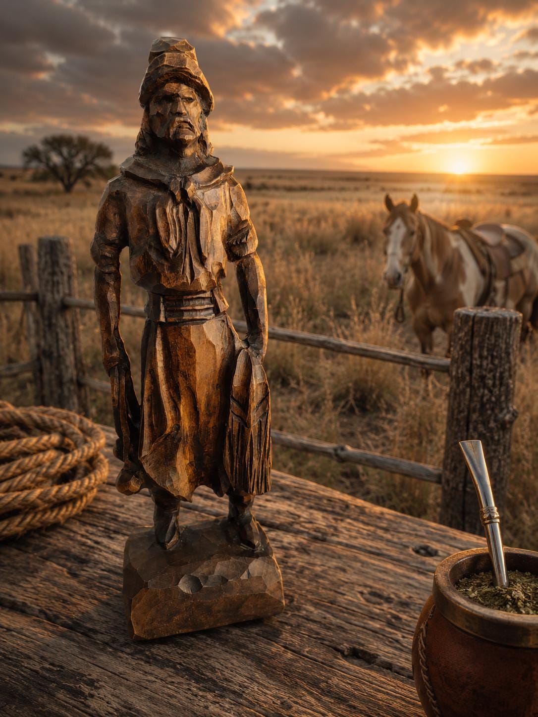 アメリカンアンティーク 木彫りハンドメイドウッドカービング カウボーイ Carved wood cowboy - Etsy 日本