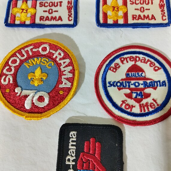 Boy Scouts Scout-O-Rama Patches NWSC Vintage from… - image 3