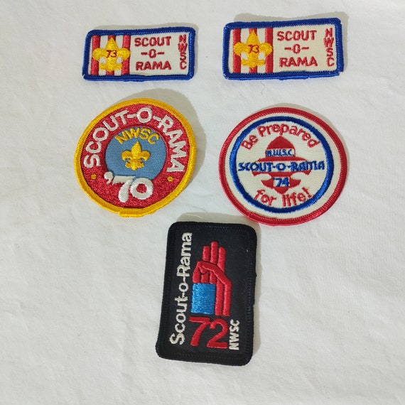 Boy Scouts Scout-O-Rama Patches NWSC Vintage from… - image 1