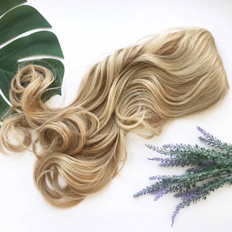 Halo Wire Hair Extensions Wavy Soft Synthetic Headband Etsy