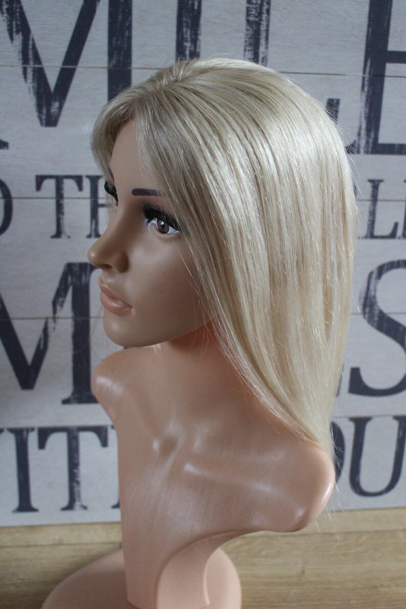 Remy Hair Topper Clip In Human Hair Piece For Volume And Etsy