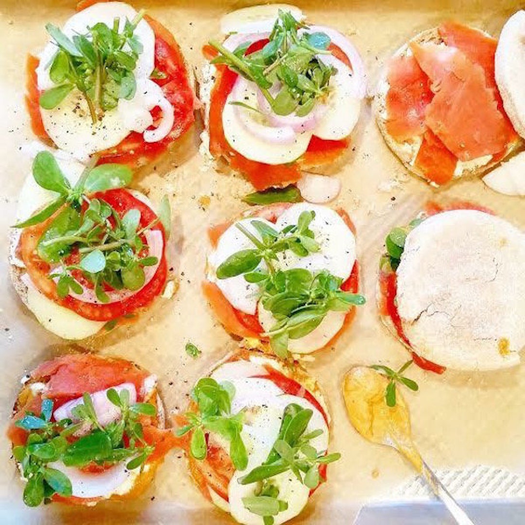 Plain Bagels 2 Dozen Fresh NYC Bagels Gift Boxed Shipped Nationwide Etsy