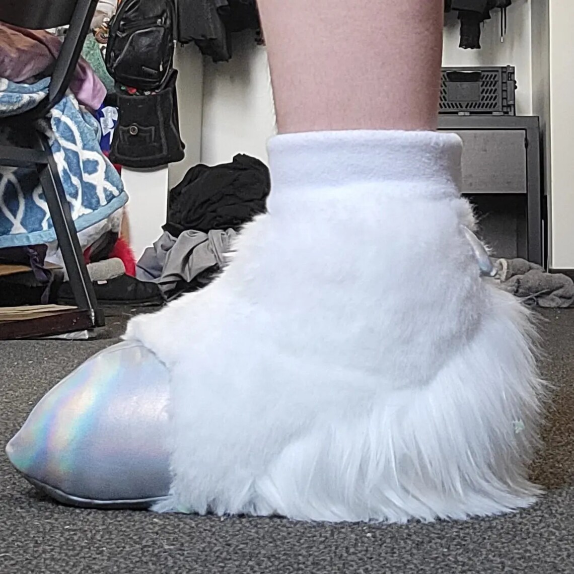 Slim Fit Slipperstyle Cloven Hoof Fursuit Paws sewing Etsy