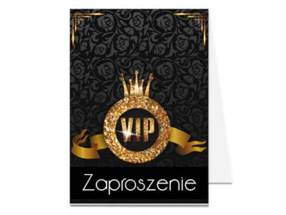 Zaproszenia Na Urodziny 18 30 40 Vip Etsy