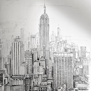 New York City - A3 Drawing