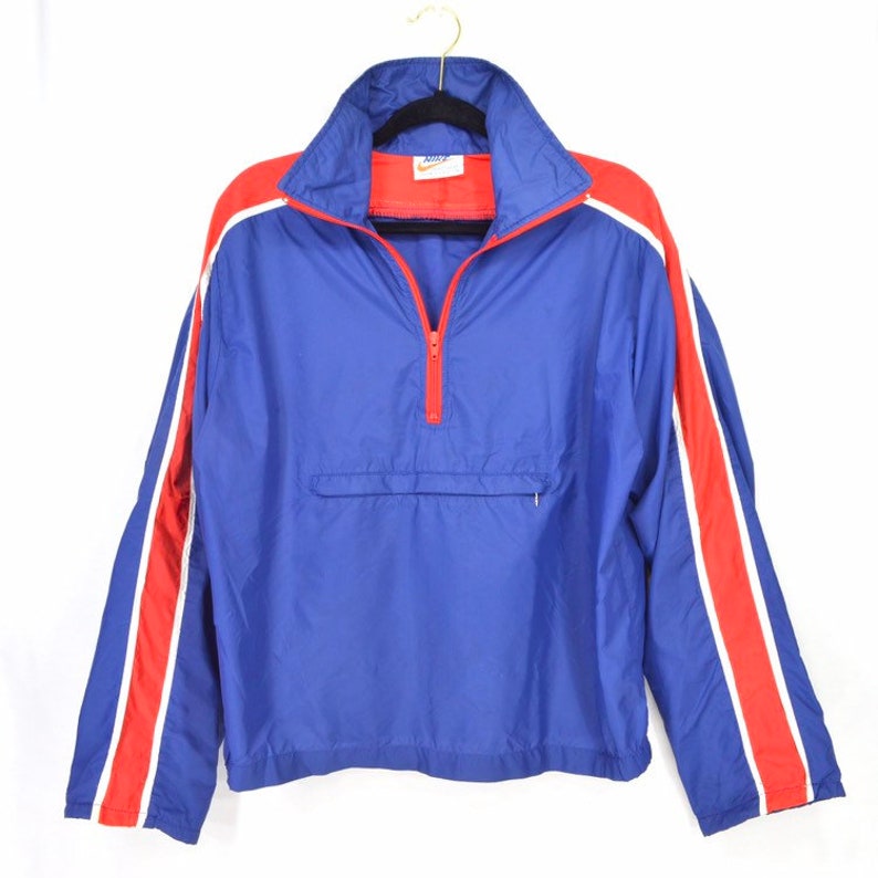 red white and blue nike jacket