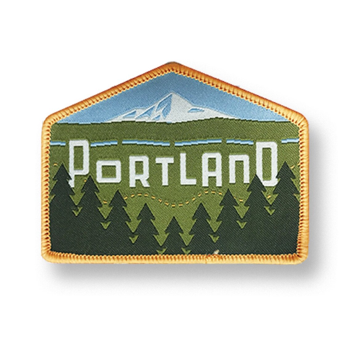 Portland Oregon Patch Oregon Patch Portland Design Etsy