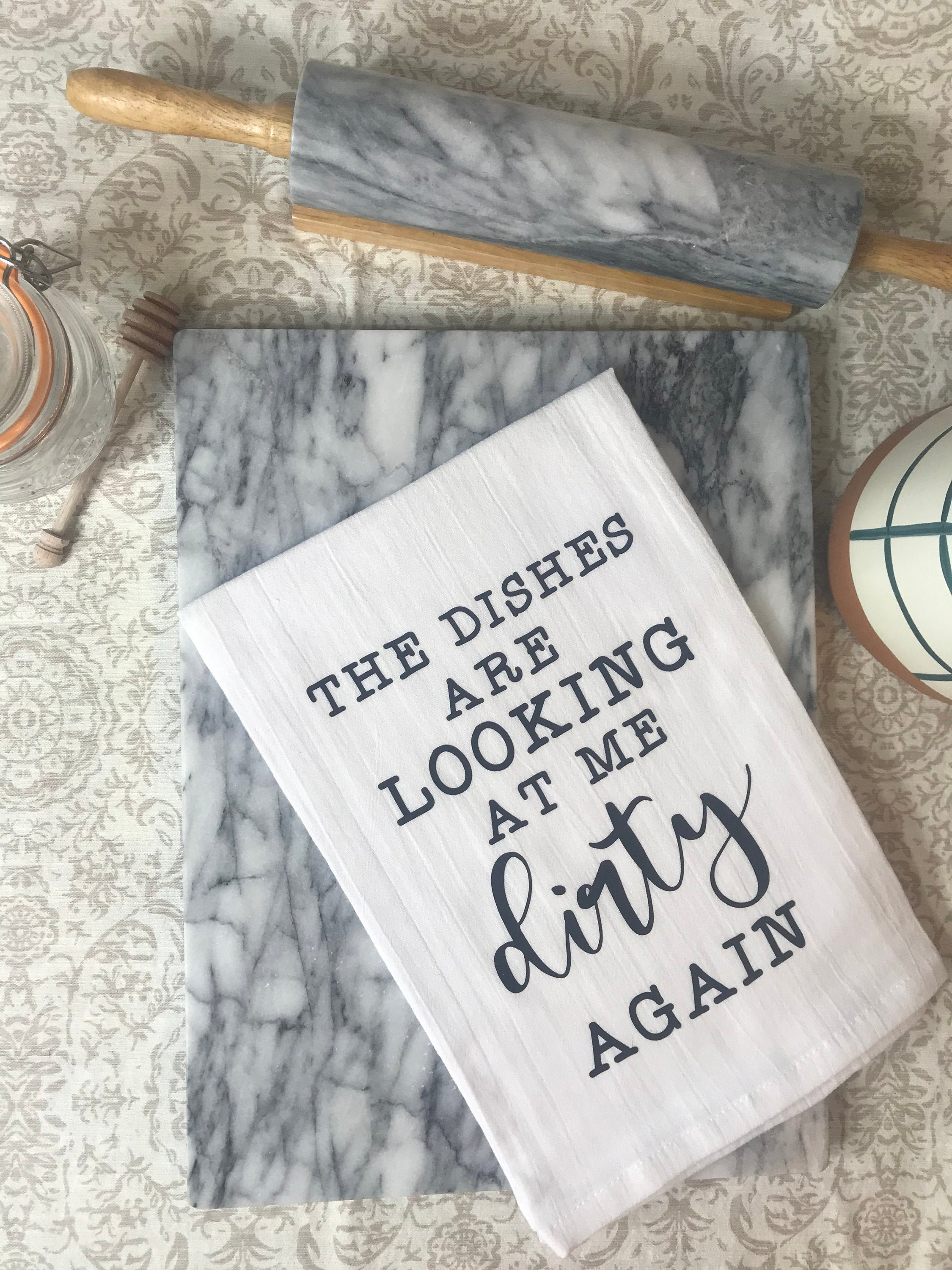 The Dishes Are Looking At Me Dirty Again Towel & Potholder Set main image 0