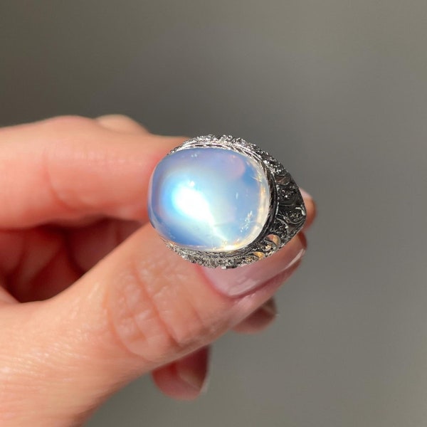 Snow Globe Ring Etsy