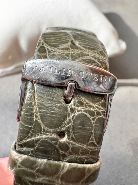Philip Stein Diamond Mother of Pearl Dual Dial Stainless  display picture 1