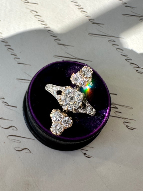 Edwardian Trilogy Diamond Ring
