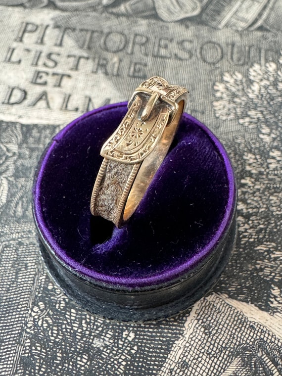 Victorian buckle ring sale