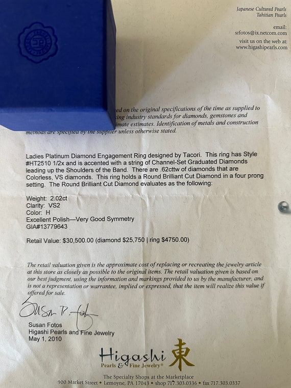 Tacori ht2510 deals