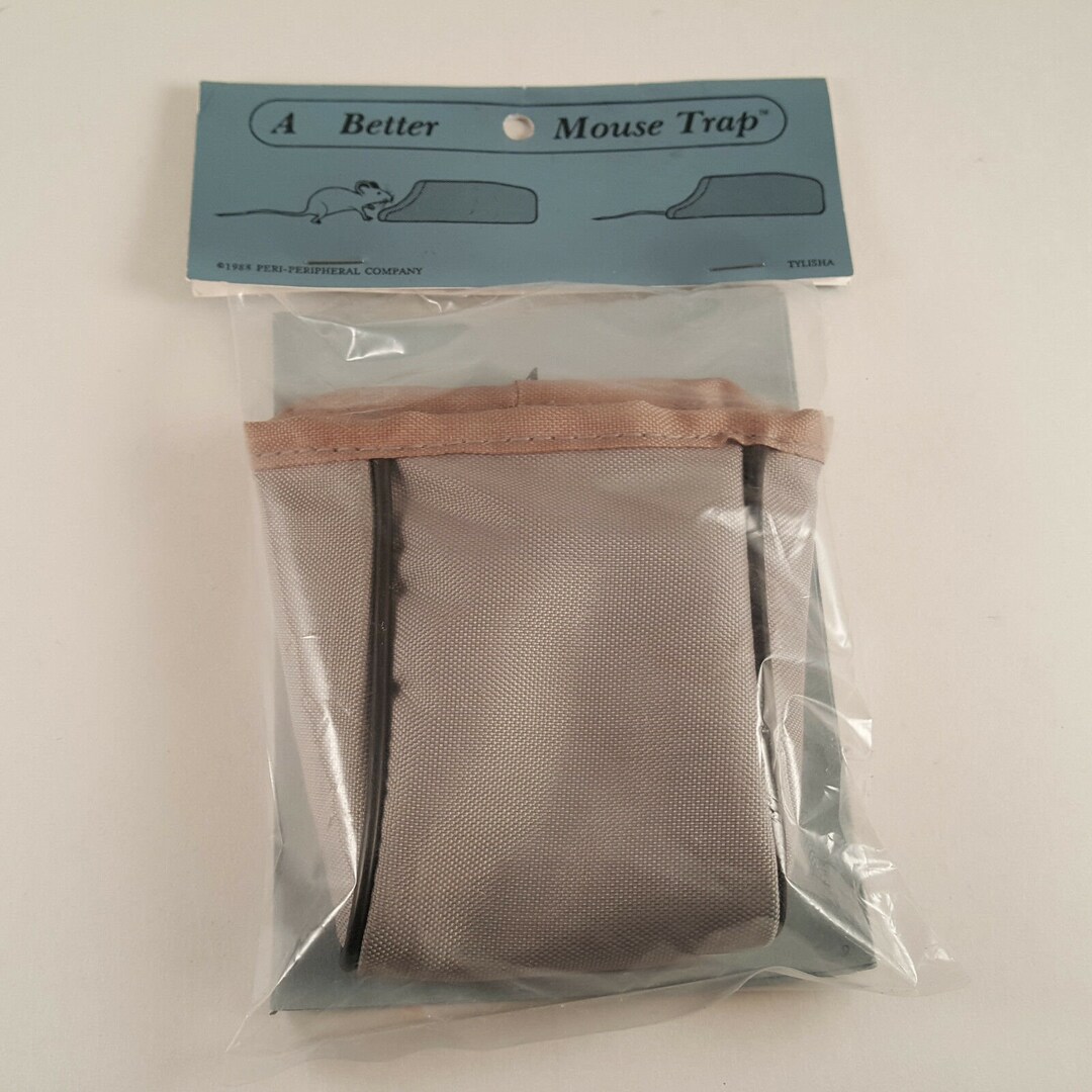Vintage 1988 Computer Mouse Caddy - A Better Mouse Trap Funny 