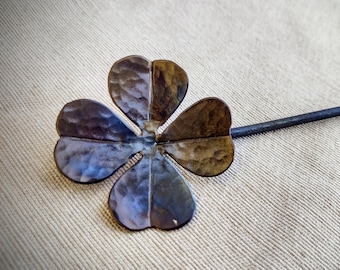 Hand Forged Four Leaf Clover