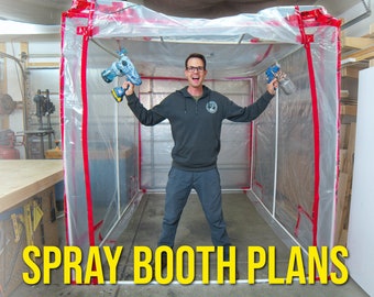 DIGITAL PLANS - Collapsible Paint Booth