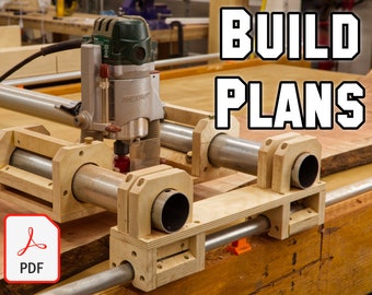 Router Sled Plans for Flattening Slabs