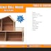 1/6 Scale Doll House Plans - 1:6 DIY Dollhouse - Etsy