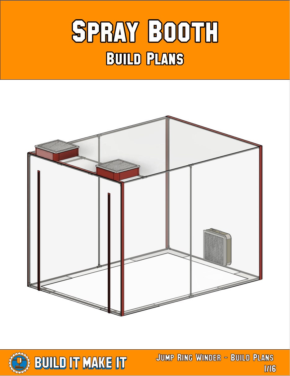 Collapsible Paint Booth Plans Etsy