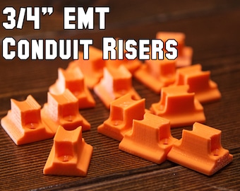 3/4" EMT Conduit Risers