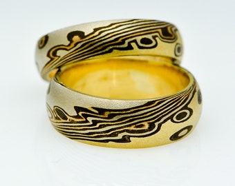 Mokume Gane Rings