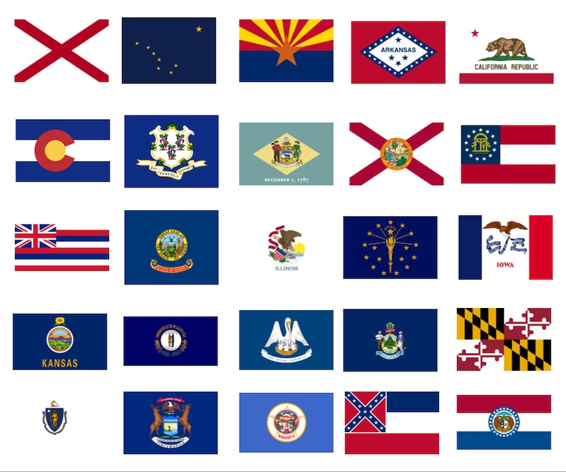 photograph relating to Printable State Flags identify Printable Region Flags, Clip Artwork, Sbooking, Banners, Paper Crafts, Fastened of 50, Electronic PNG Clear, Flags, Electronic Obtain, Flags