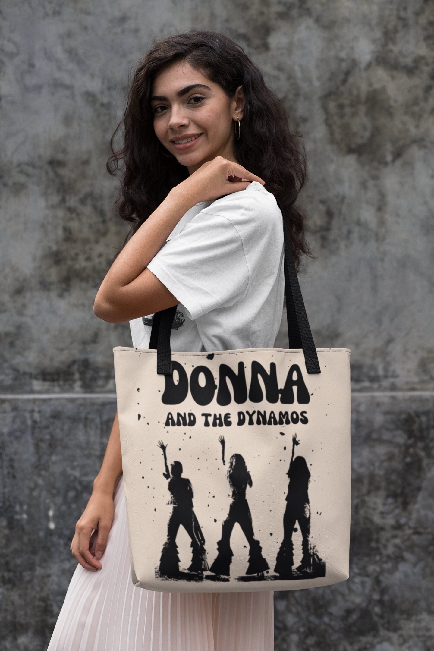 Donna And The Dynamos One Night Only Mamma Mia  Tote Bag for Sale by  Chelykan