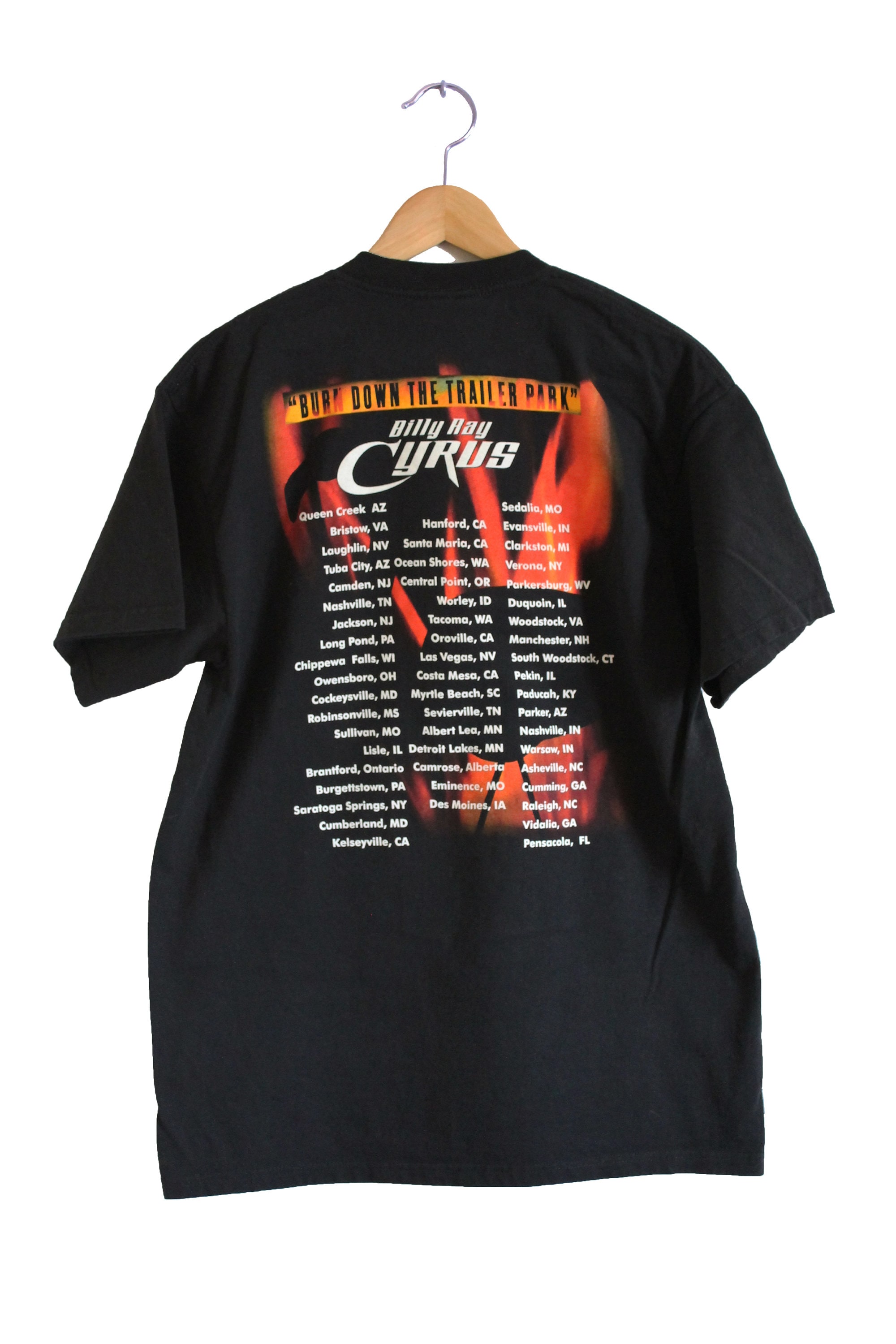 Vintage T Shirt Billy Ray Cyrus Shirt 00s 2001 / Large / L | Etsy