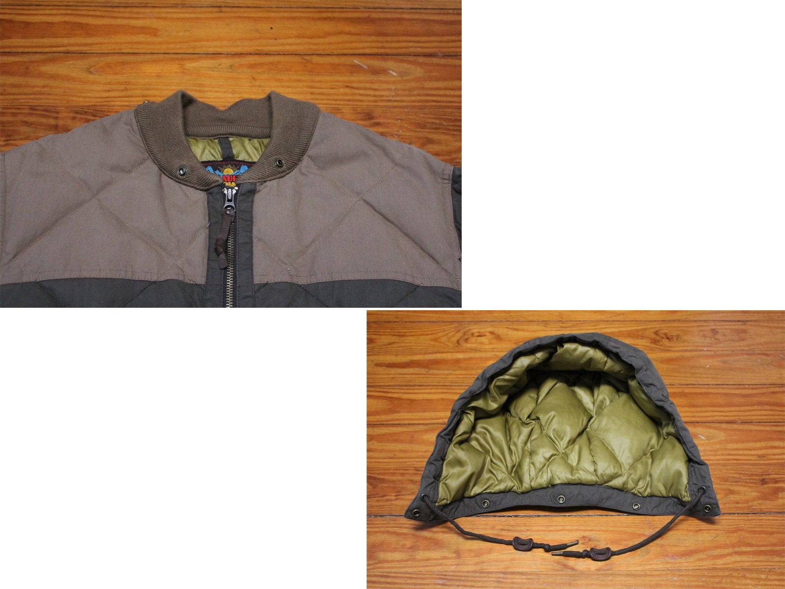 Vintage Jacket Eddie Bauer Goose Down Jacket 90s 00s Medium M
