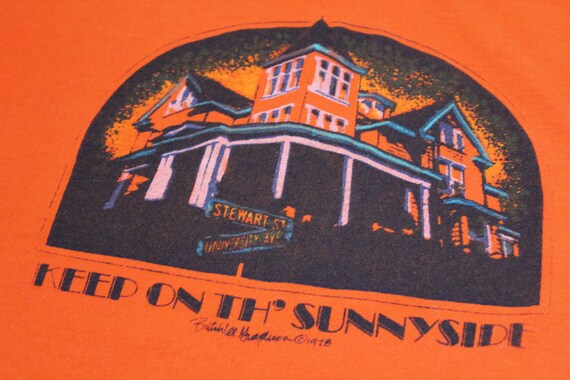 Vintage T Shirt - Keep On Th' Sunnyside Shirt (70… - image 5