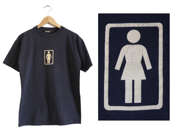 Vintage T Shirt - Girl Skateboards Shirt (90s / Sm