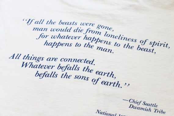 Vintage T Shirt - National Wildlife Federation Sh… - image 7