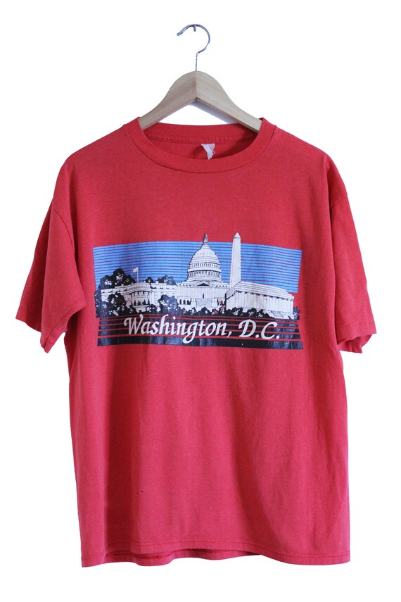 Vintage T Shirt - Washington DC Shirt (80s / Mediu