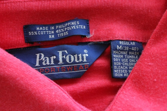 Vintage Polo Shirt - Par Four Polo Shirt (80s - 9… - image 3