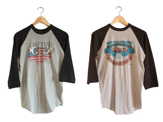 Vintage T Shirt - Alabama Tour Shirt (80s - 1982 /