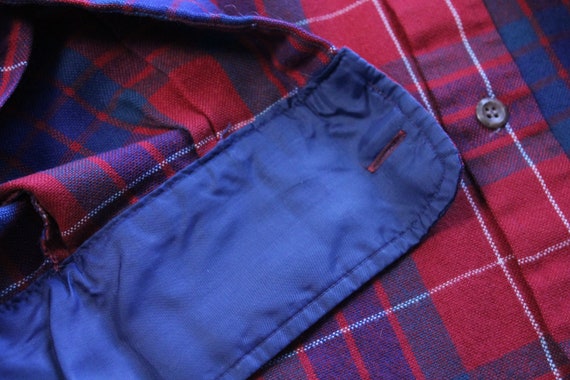 Vintage Button Up - Flannel Shirt by Arrow (80s /… - image 9