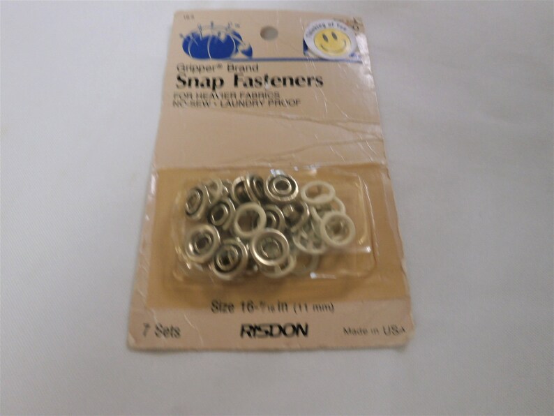 SNAPS FASTENERS Three Different Types Etsy