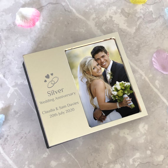 Personalised Free Text 6x4 Photo Album with Sleeves - Wedding Mr & Mrs New  Baby