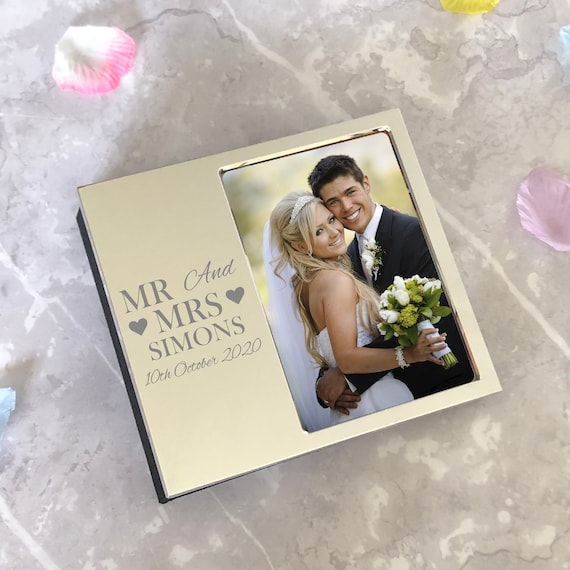 Personalised Mr And Mrs Photo Album, Personalised Wedding Gifts