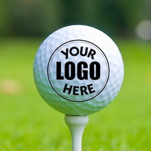 Personalised Custom Logo Golf Ball For Business Company Gifts Ideas With Custom Text Design Presents Corporate Gifting
