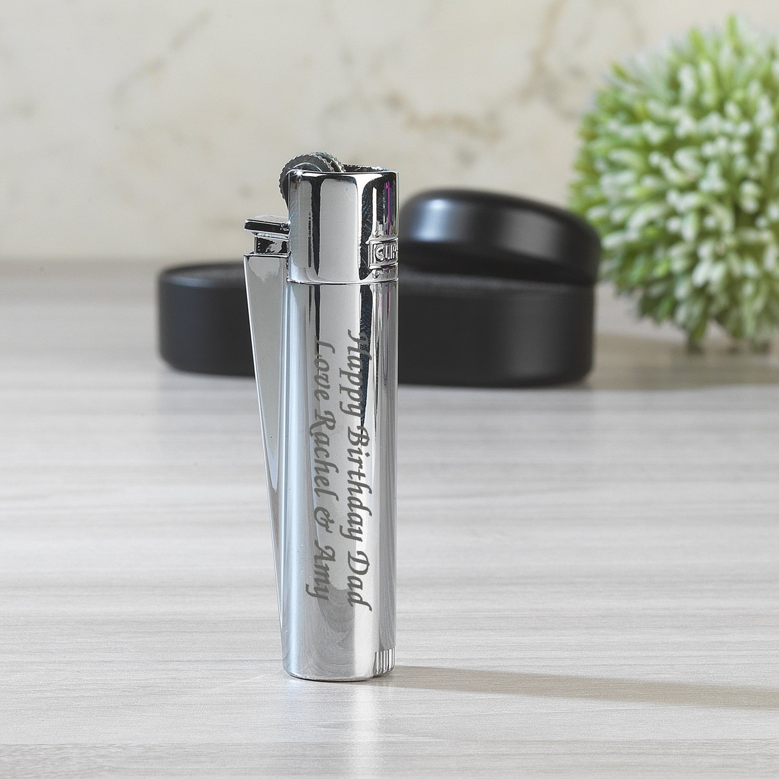 Personalised Silver Steel Clipper Lighters Gifts Ideas For Etsy