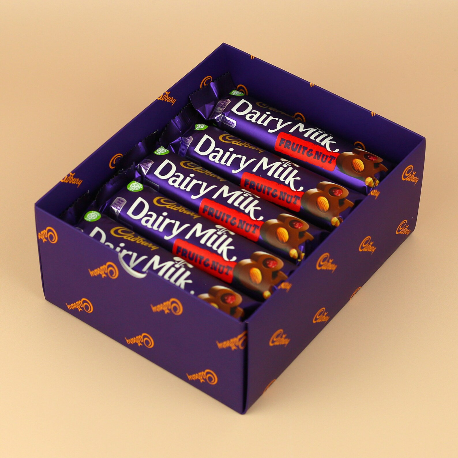 Personalised OFFICIAL Cadbury Fruit & Nut Box 20 Chocolate Etsy
