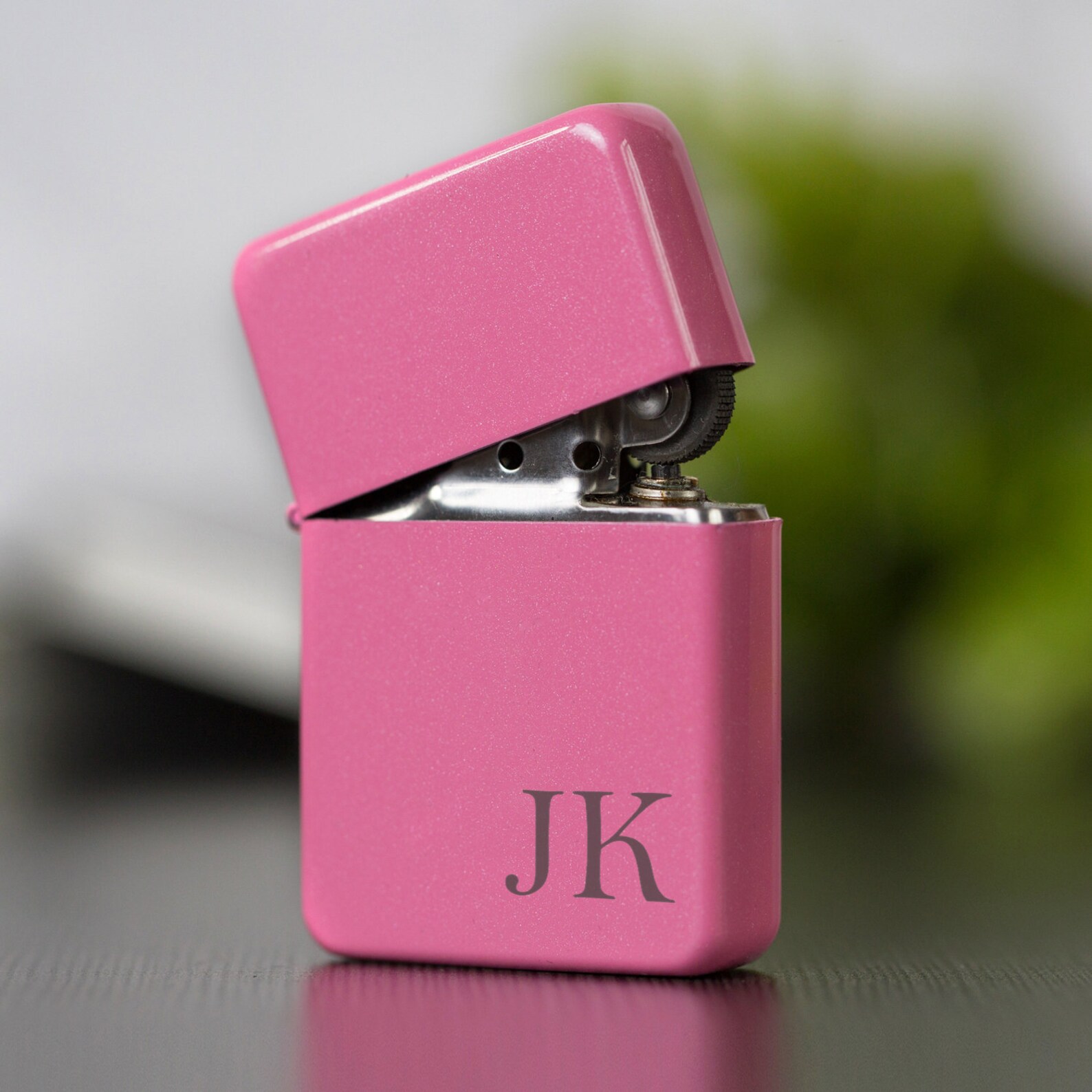 Personalised Initials Pink Lighters Gifts Ideas for Birthday Etsy