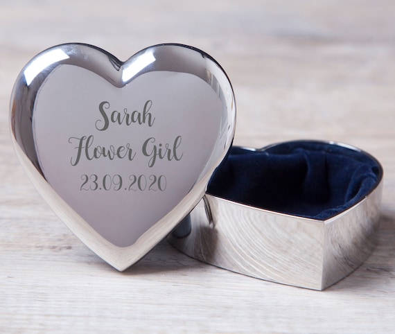 flower girl trinket box